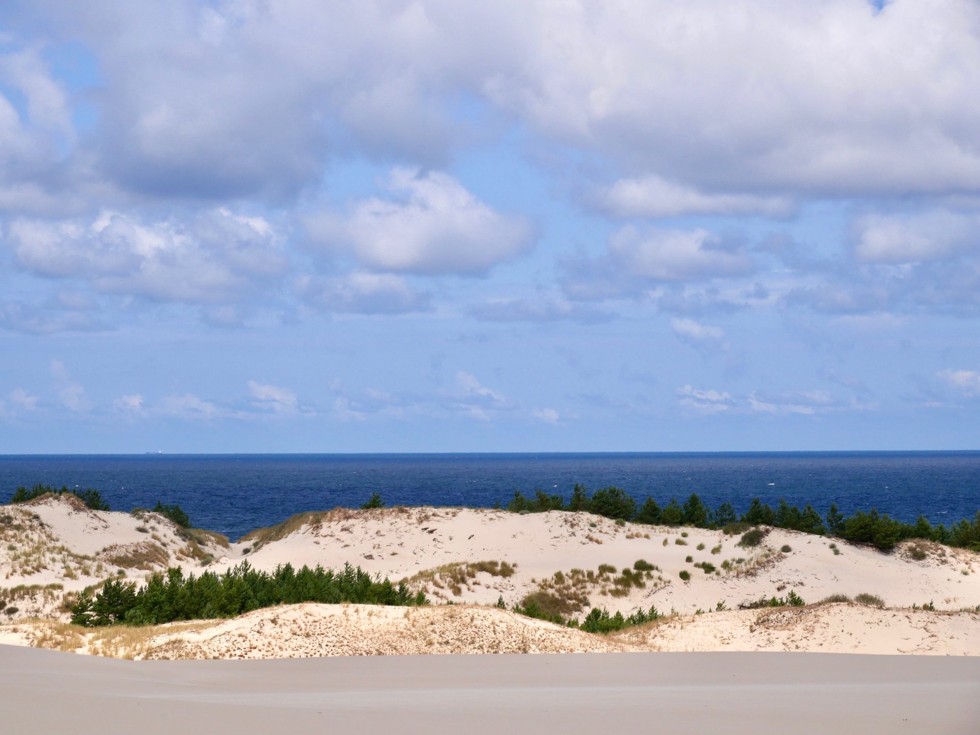 duinen in de poolse sahara bij leba