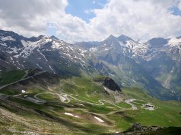Grossglockner Hochalpenstrasse haarspeldbochten