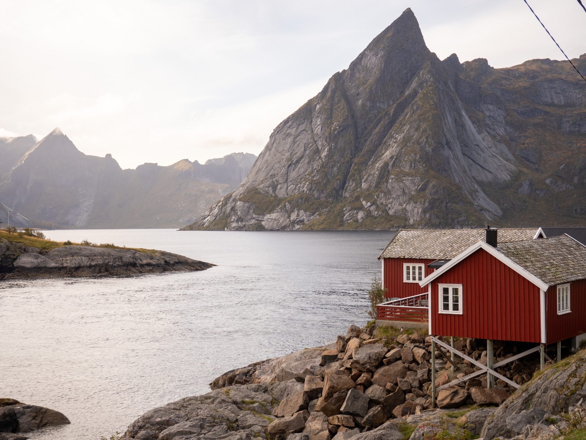 Rorbuer bij Hamnøy