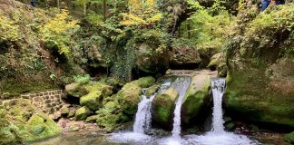 De Schiessentümpel waterval