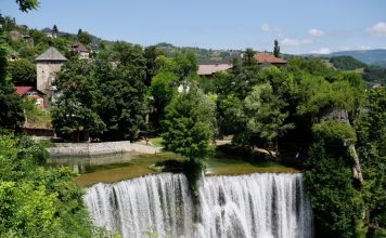 Pliva waterval Jajce