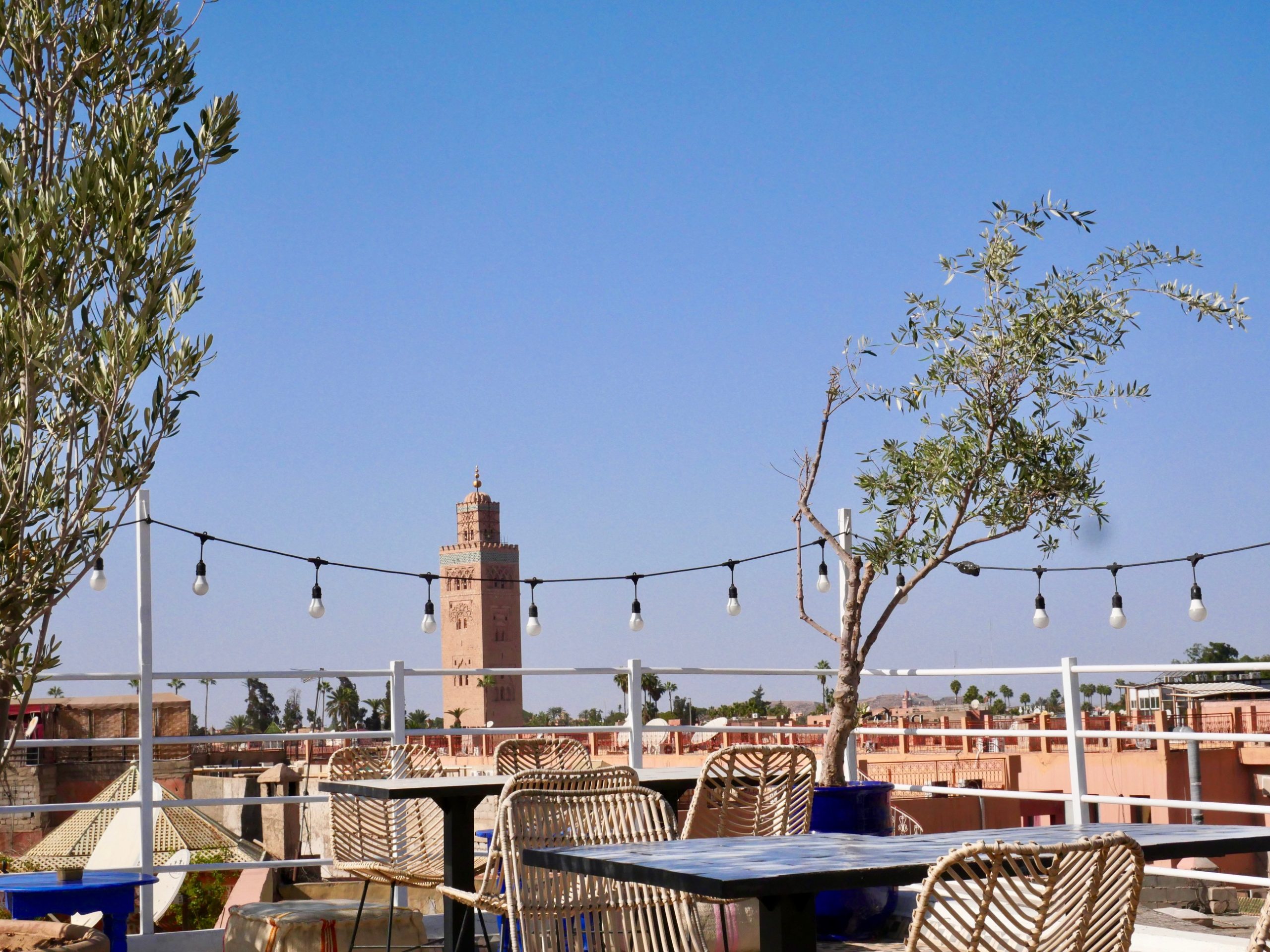 rooftop terras marrakech