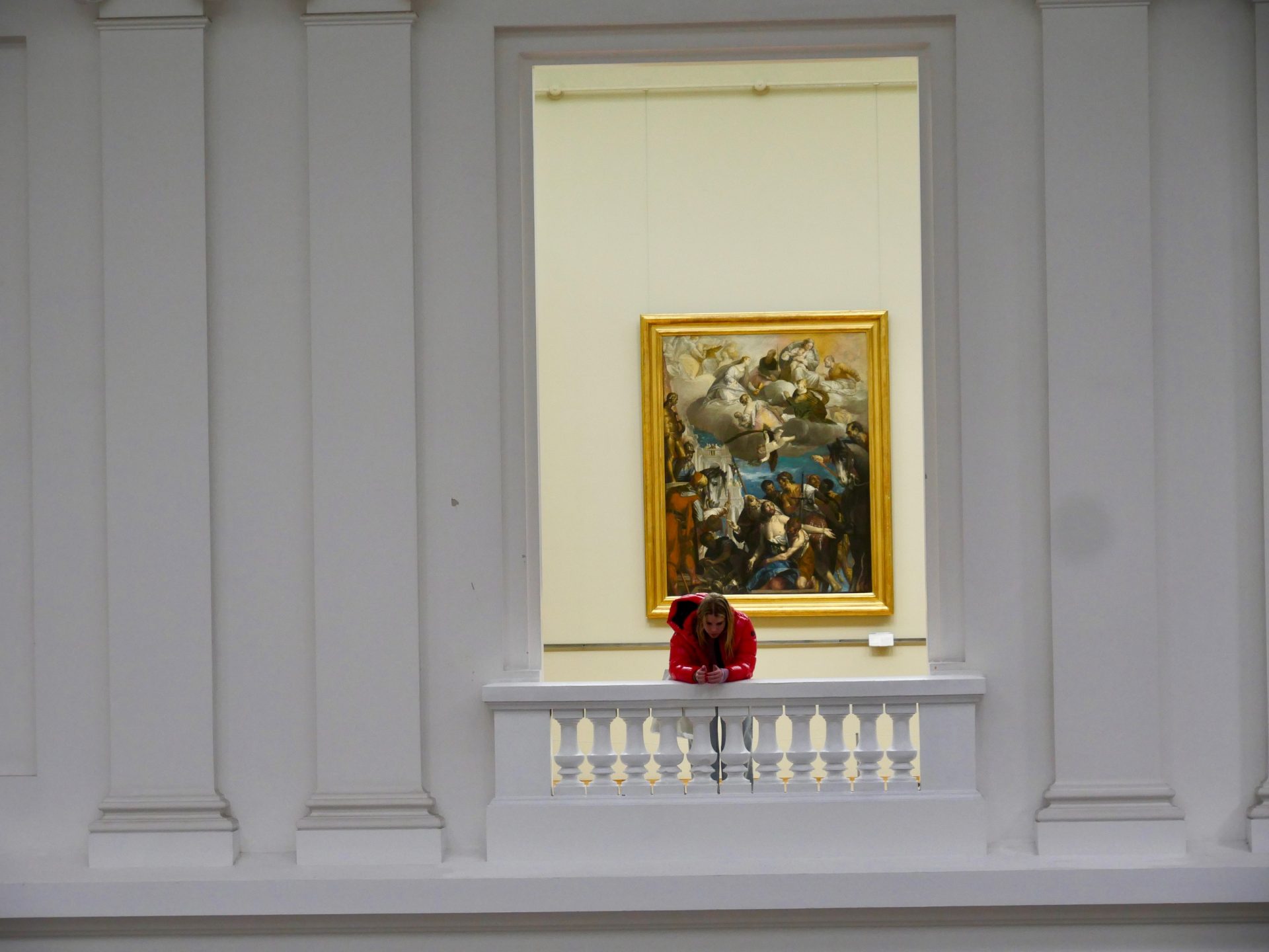 bovenste verdieping Palais des beaux arts