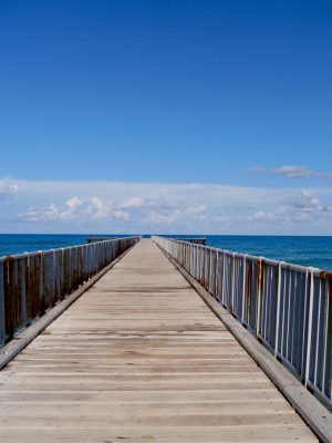 De fotogenieke Limni Pier bij Polis in Cyprus