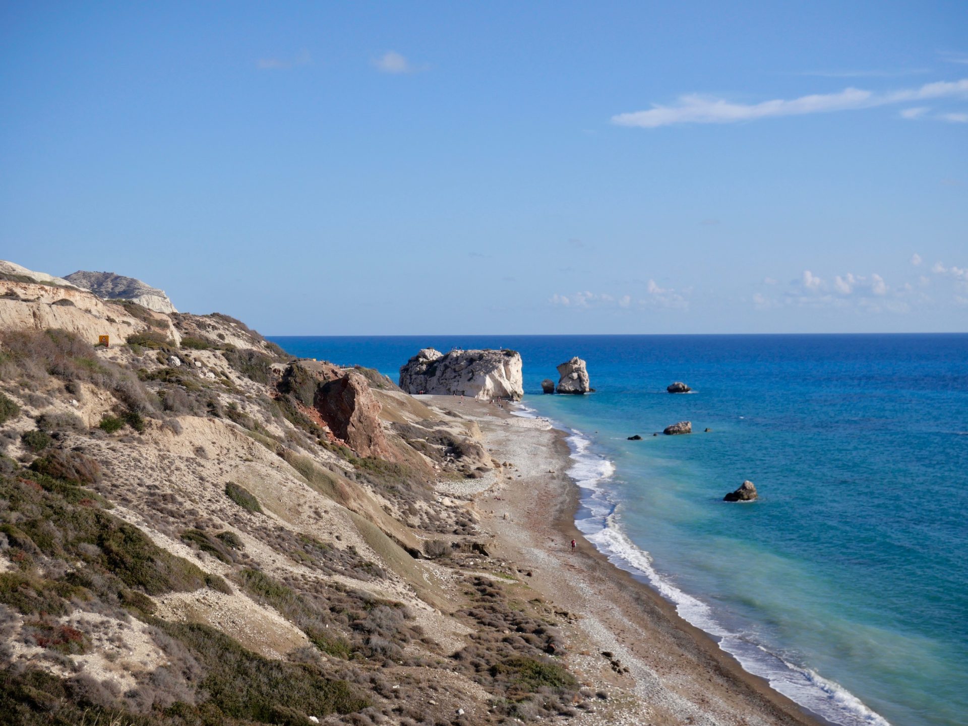 Uitzicht op Aphrodites