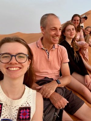 gezin merzouga woestijn