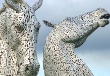 Kelpies, de grootste paardenbeelden ter wereld