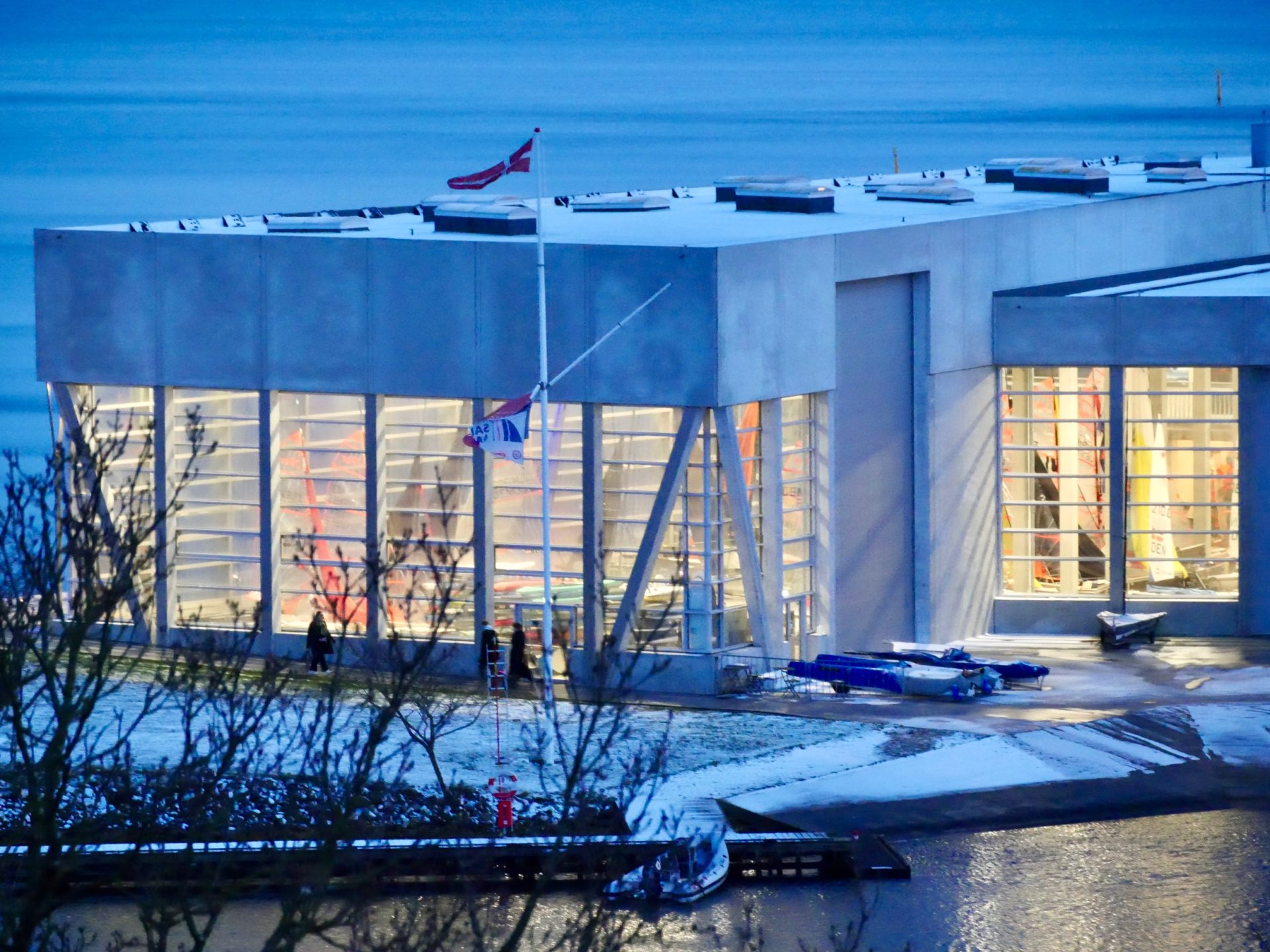 Modern gebouw aarhus