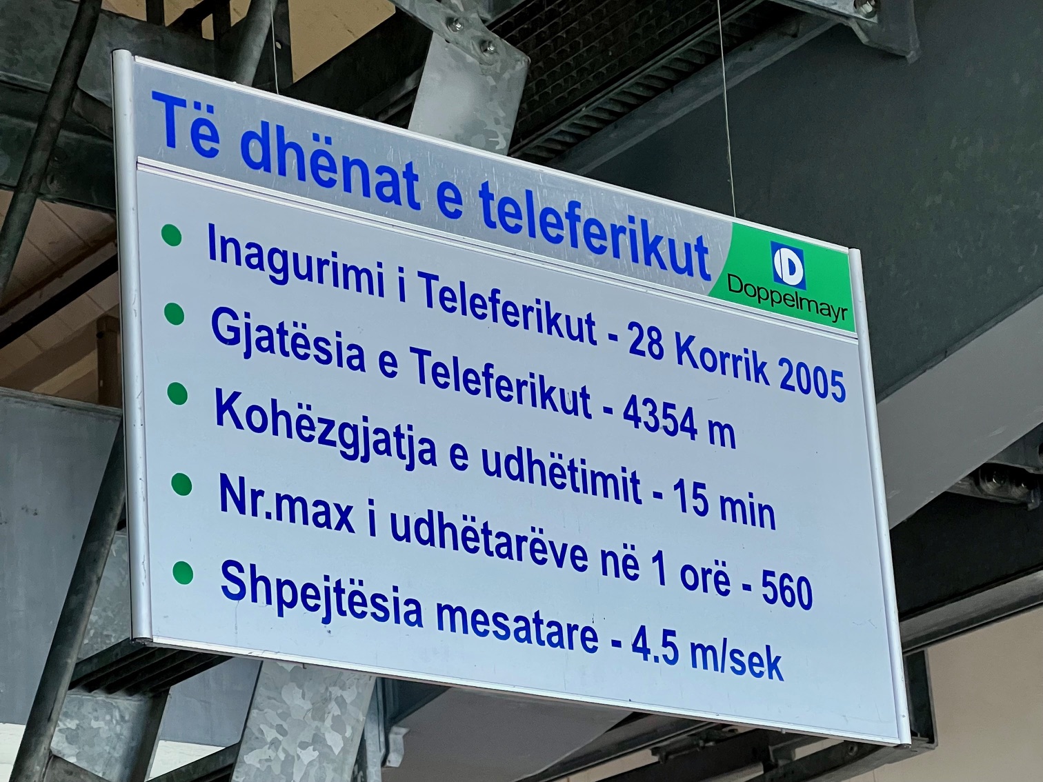 Tickets kopen voor de Dajti Express