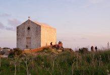 Zonsondergang bij de Dingli Cliffs