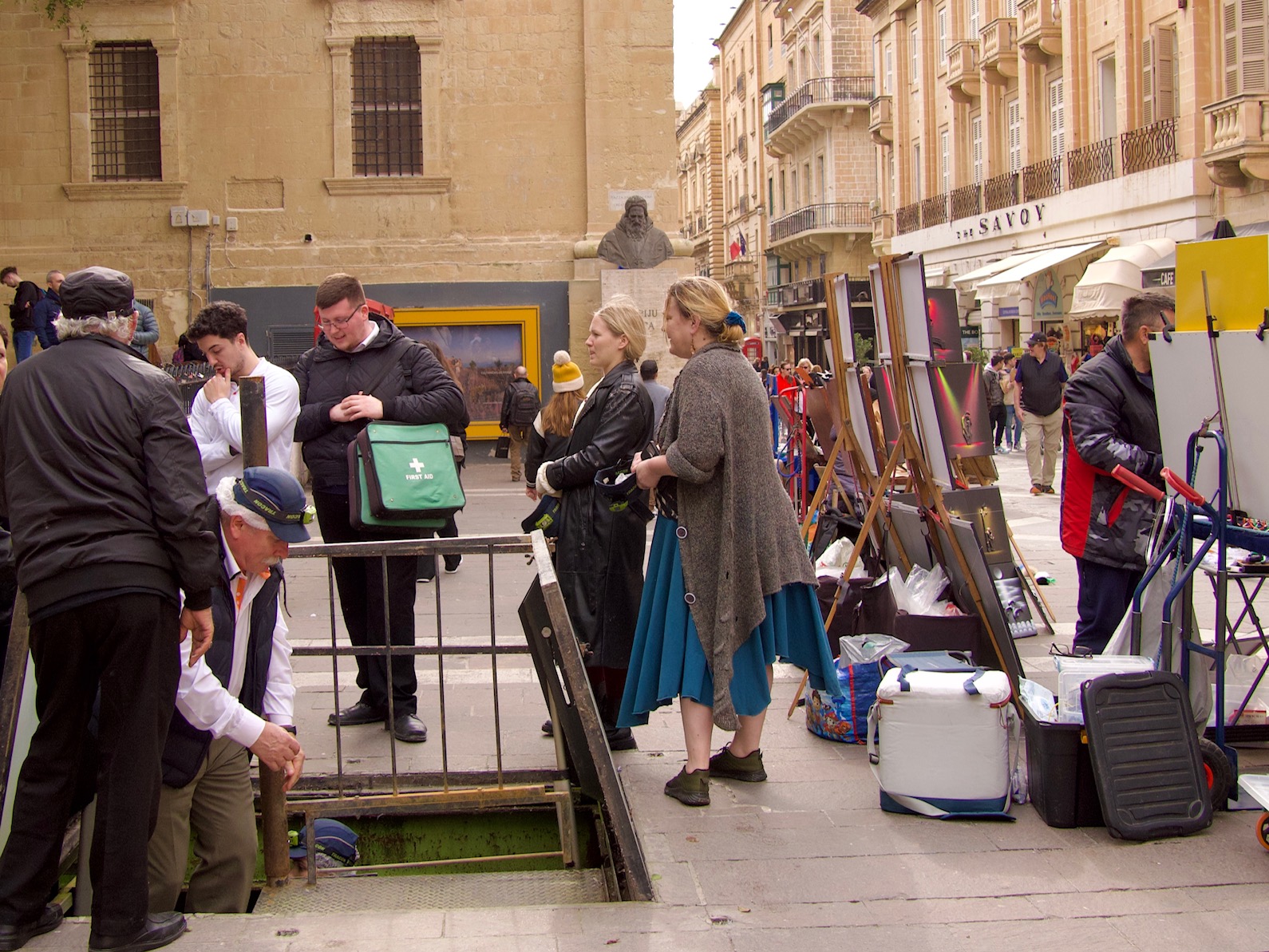 uit de grond komen bij underground valletta