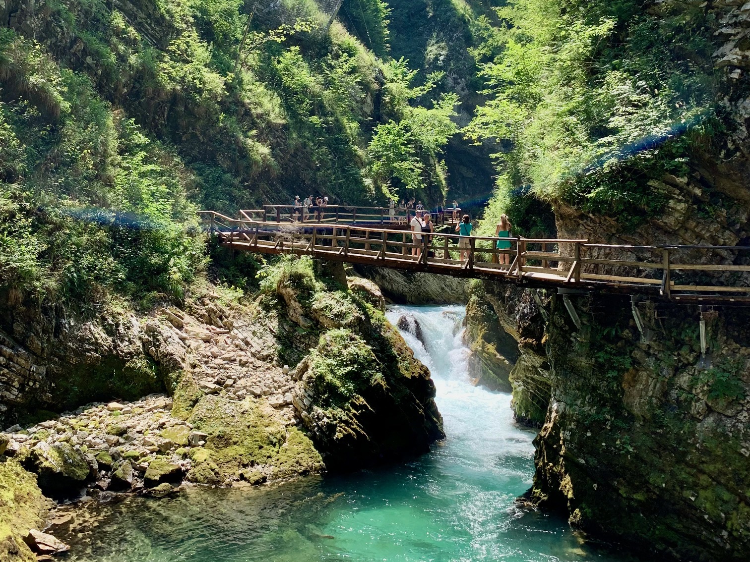 Vintgar kloof Slovenië