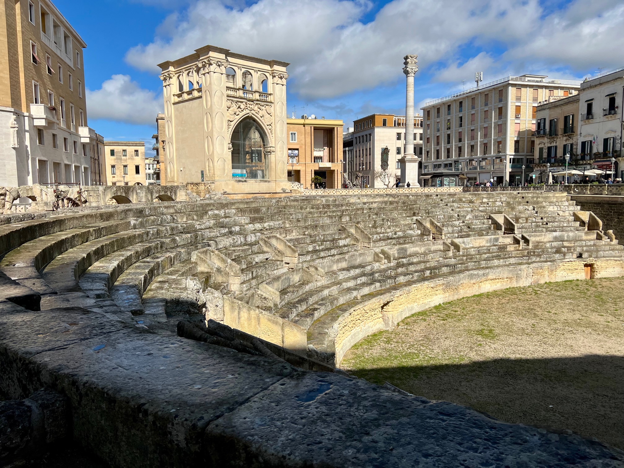 Het Romeins amfitheater in Lecce