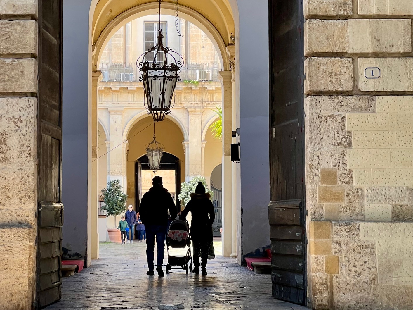 Lecce barokke stad in Puglia