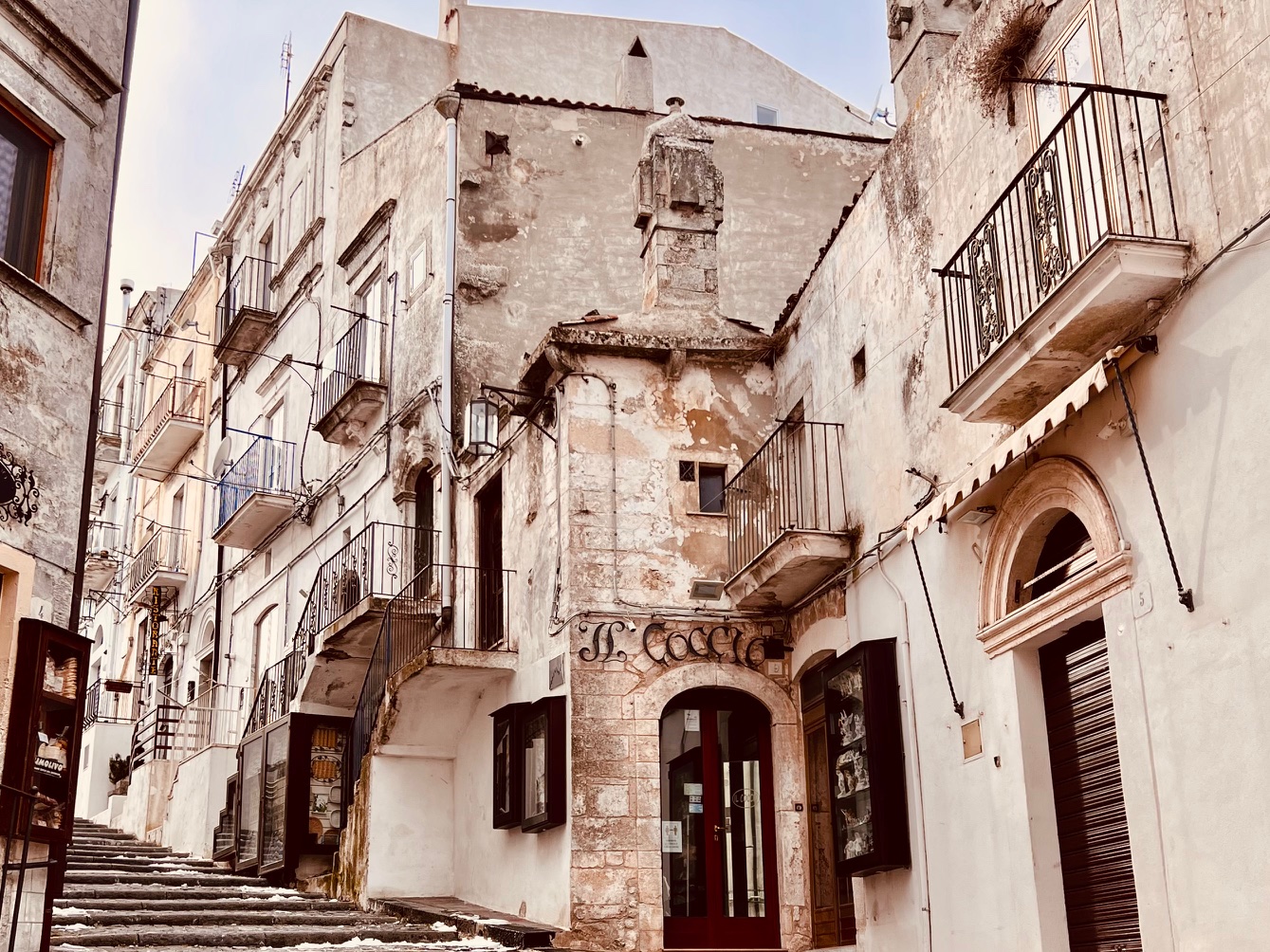 straatje Bedevaartsoord Monte Sant’Angelo