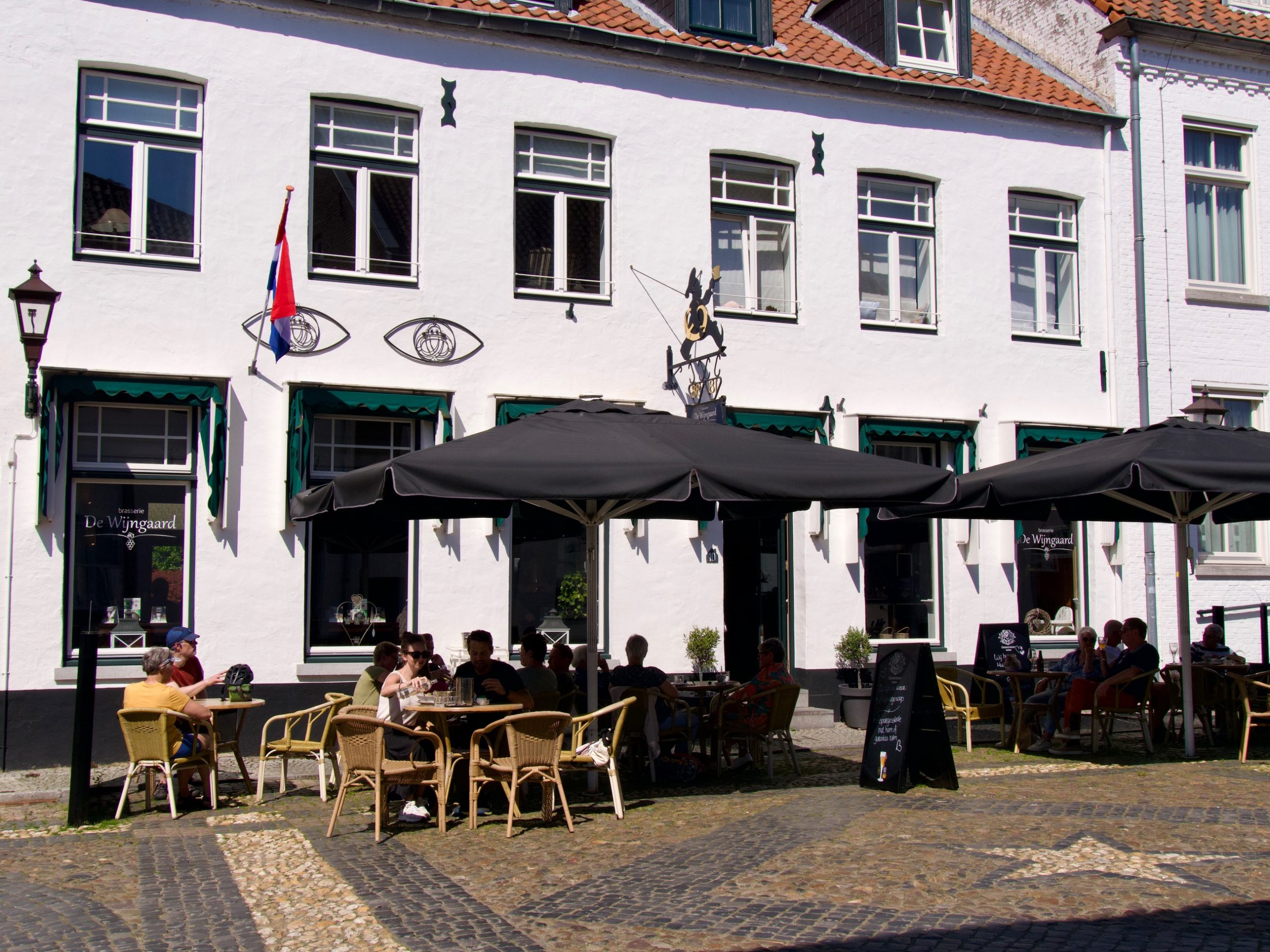 terras brasserie de wijngaard