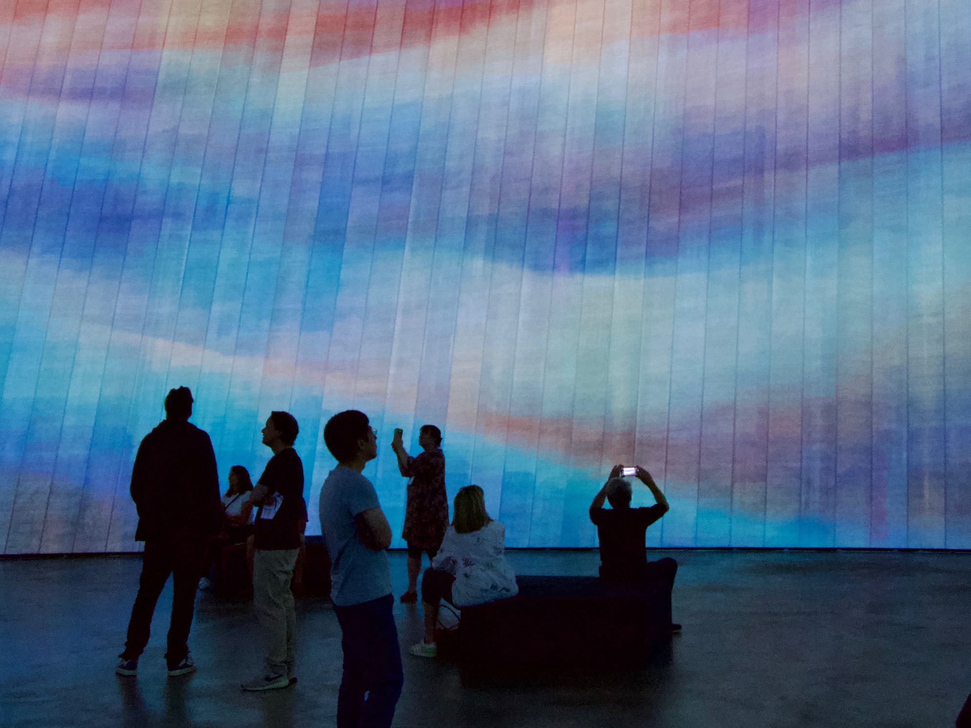 Installation for Bilbao van Jenny Holzer