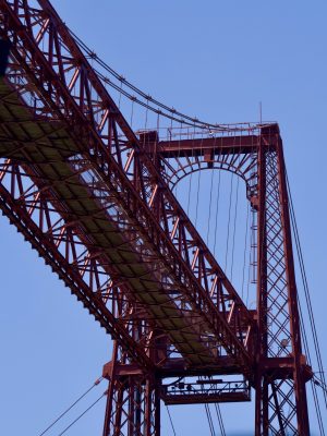 Vizcayabrug, de zwevende brug van Bilbao en Getxo