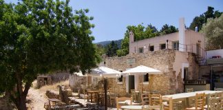 rustiek restaurantje in Agios Dimitros op Kos