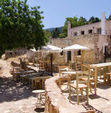 rustiek restaurantje in Agios Dimitros op Kos