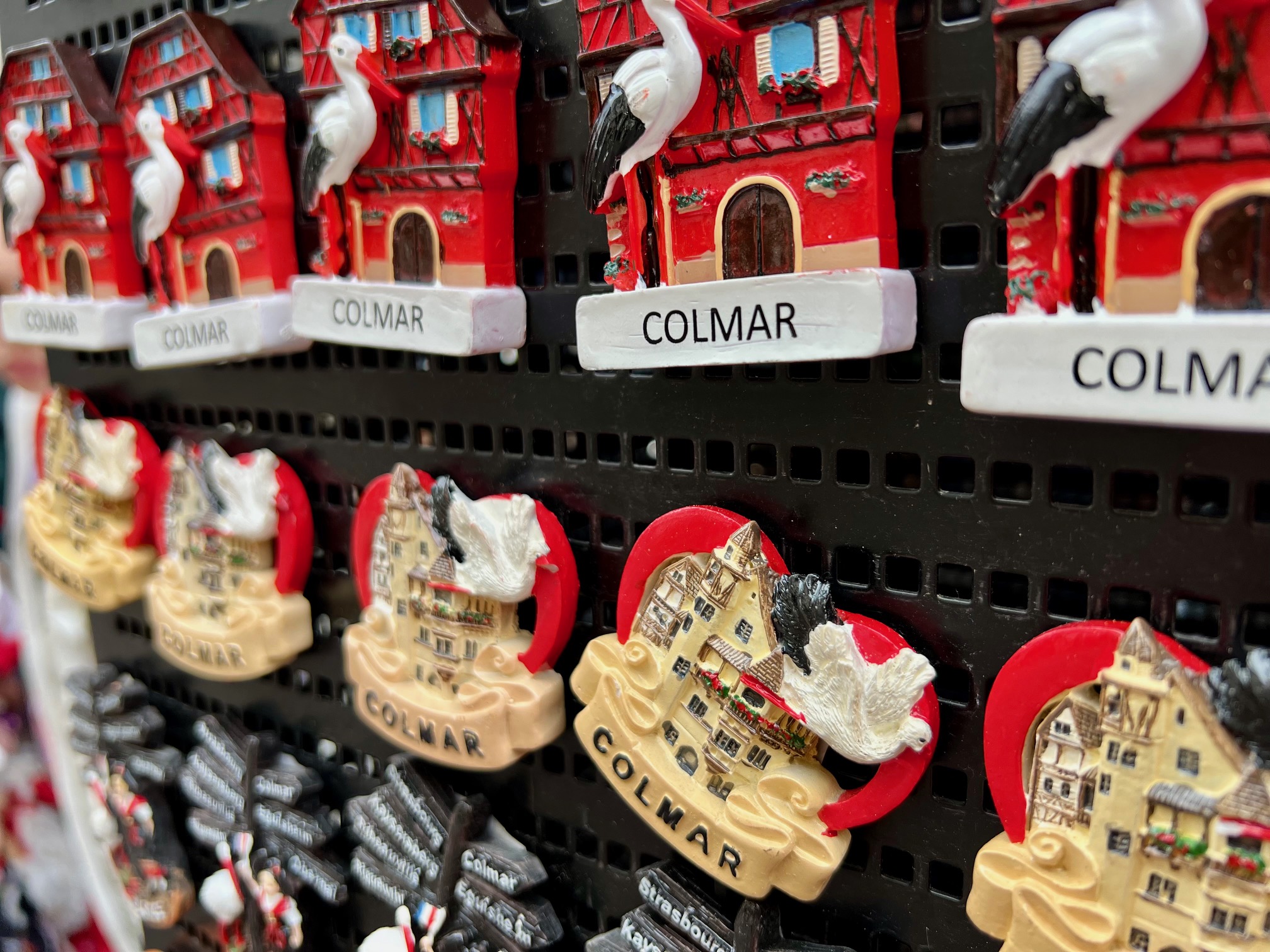 De ooievaar, symbool van Colmar