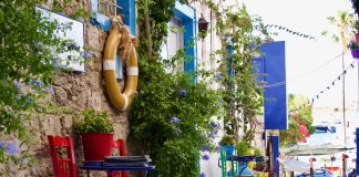 Het leuke visrestaurantje Fish house in Kos-stad