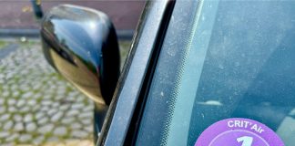 Milieusticker Frankrijk
