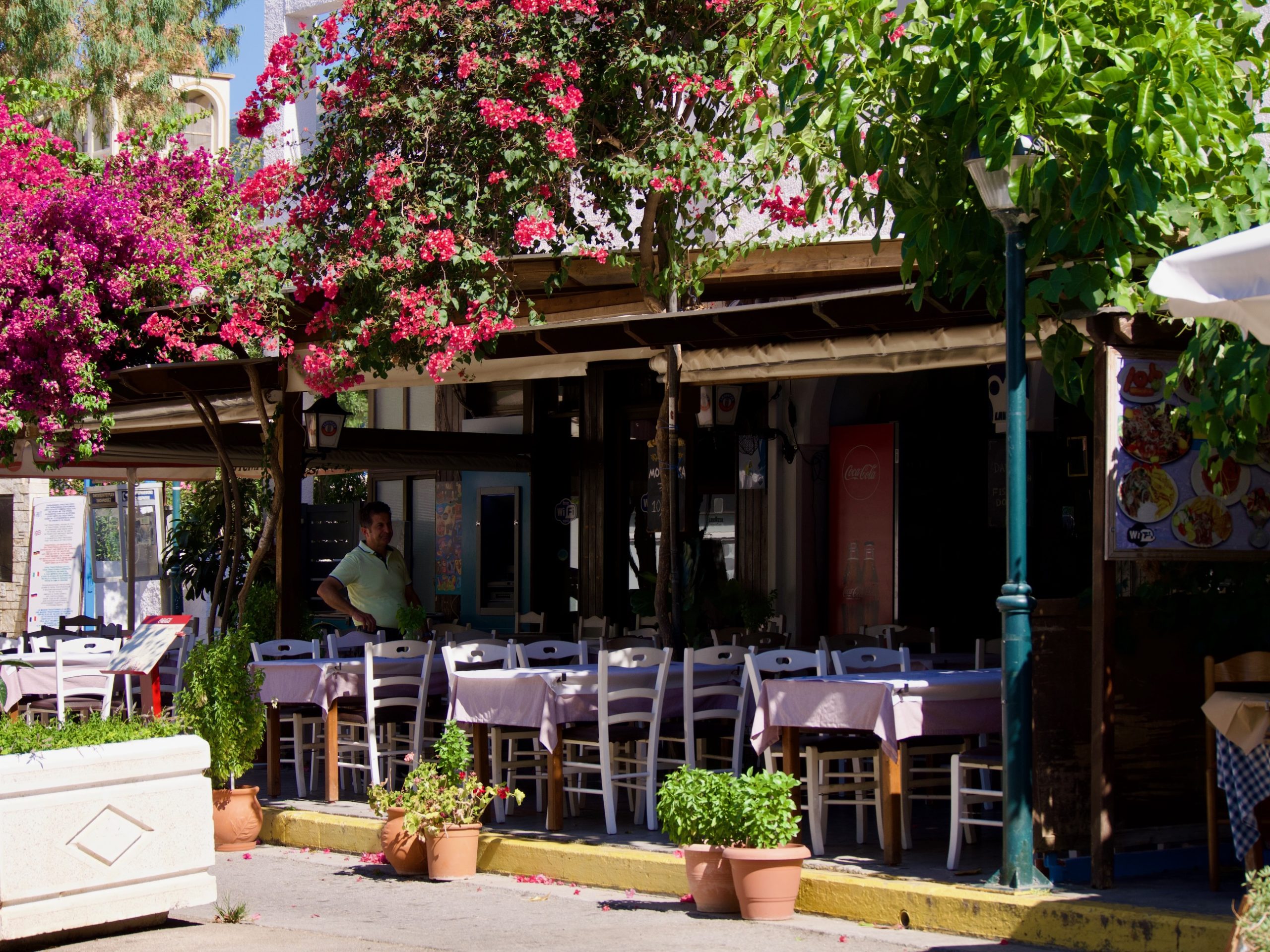 Taverne nieuwe pyli op Kos