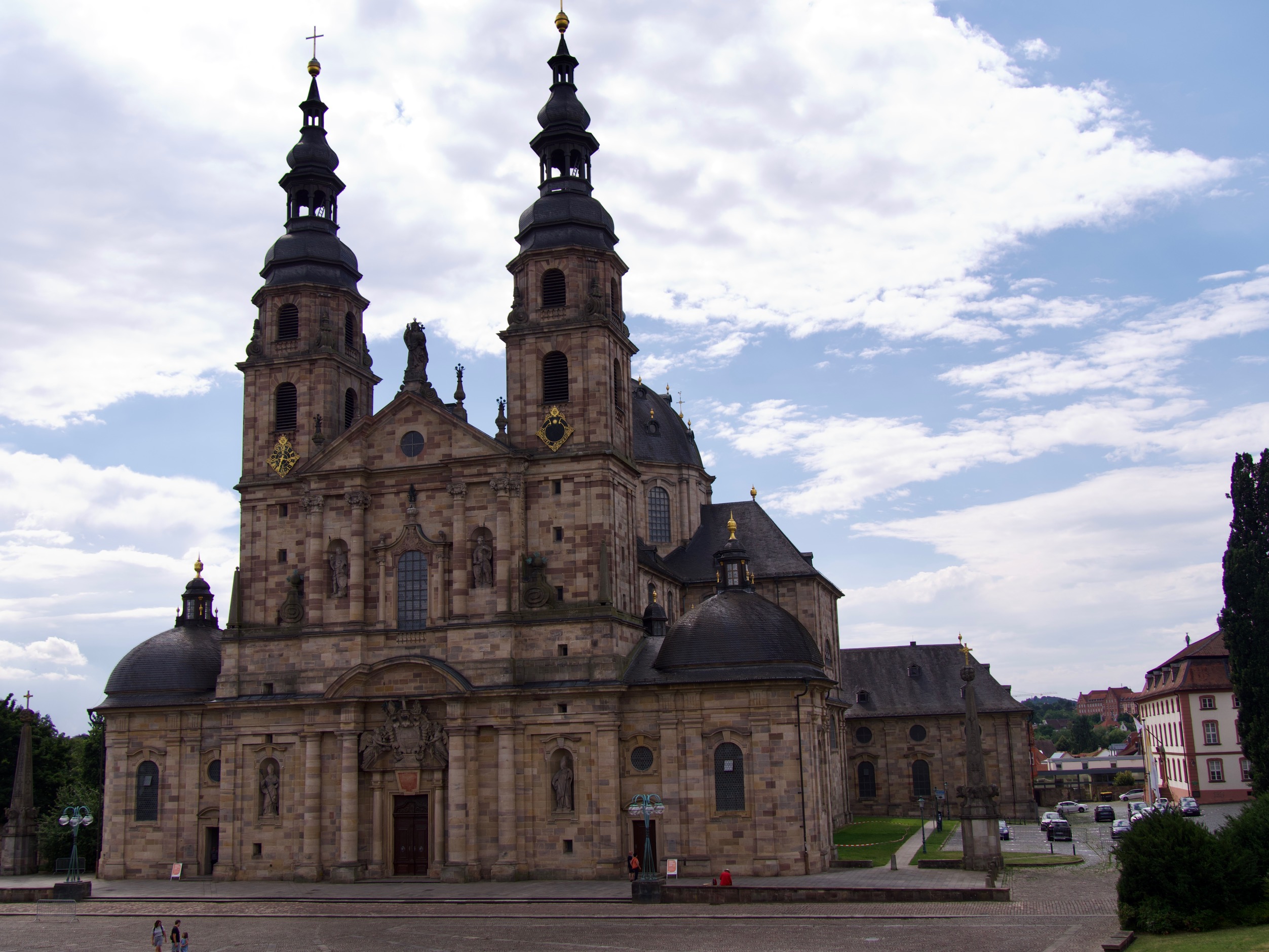 de domkerk in Fulda