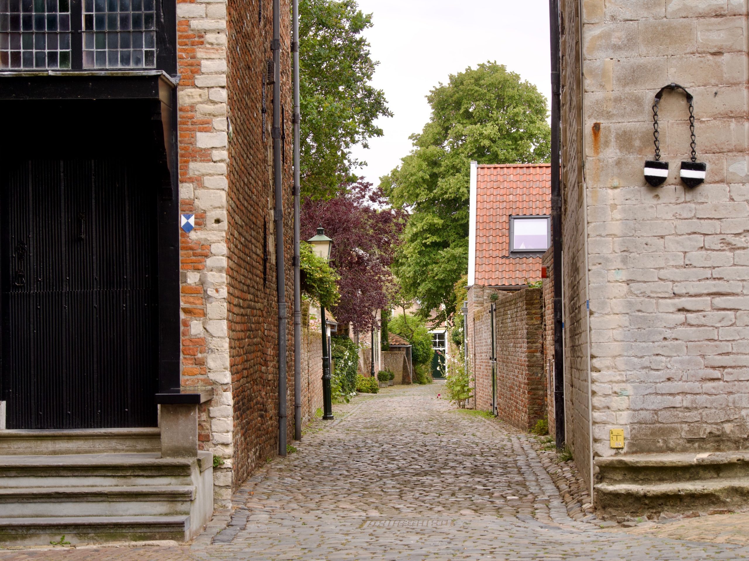 Fotogeniek straatje in Veere