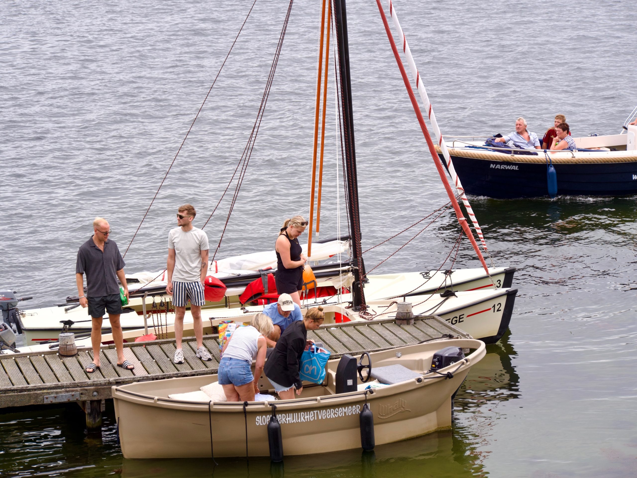 Een bootje van sloepverhuurhetveersemeer