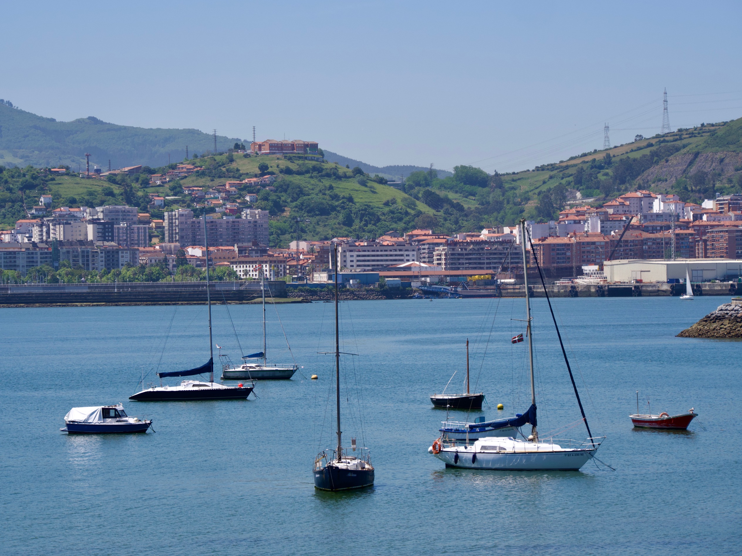 zeilbootjes getxo