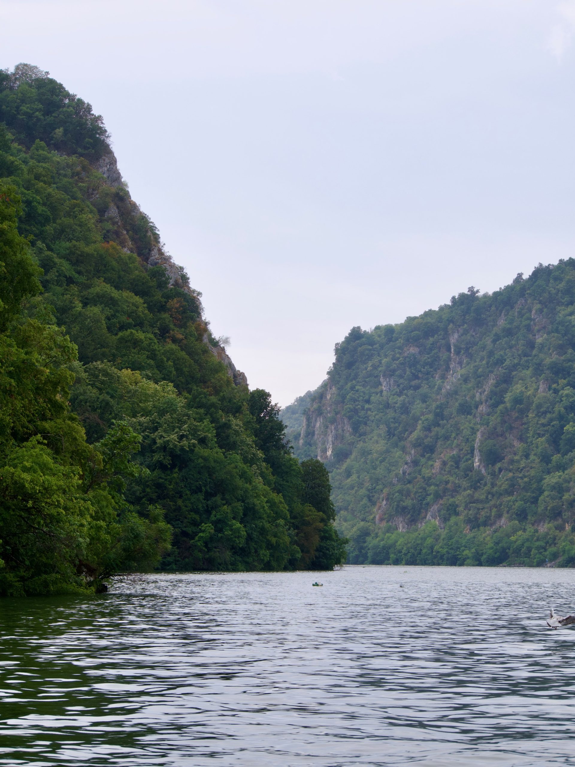 Het smalste gedeelte van de Donau