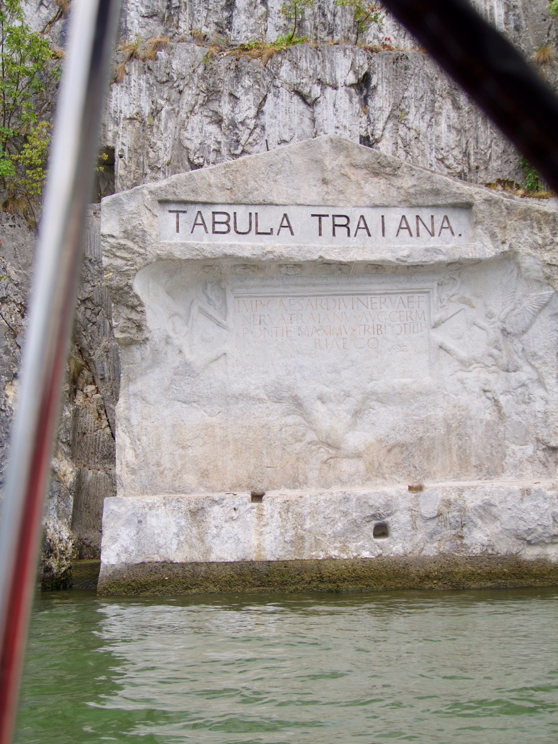 Tabula Traiana aan de Donau