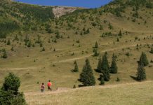 Uitzicht richting de Udele Pass