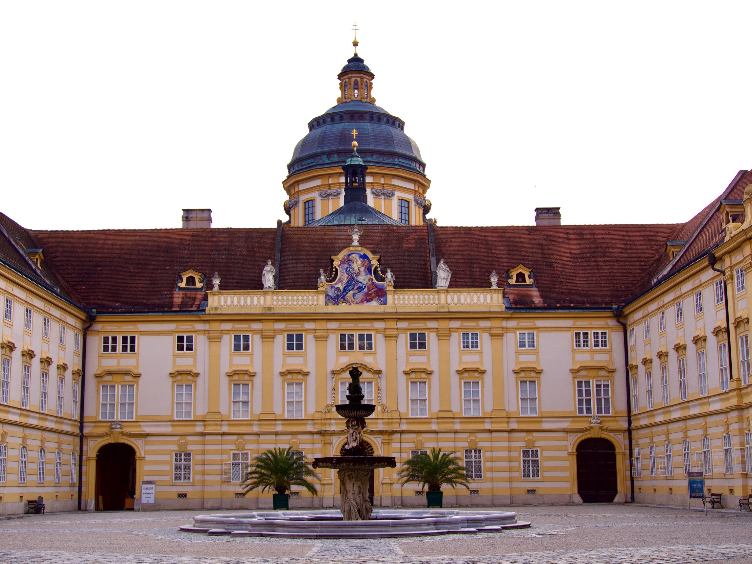 de abdij in melk