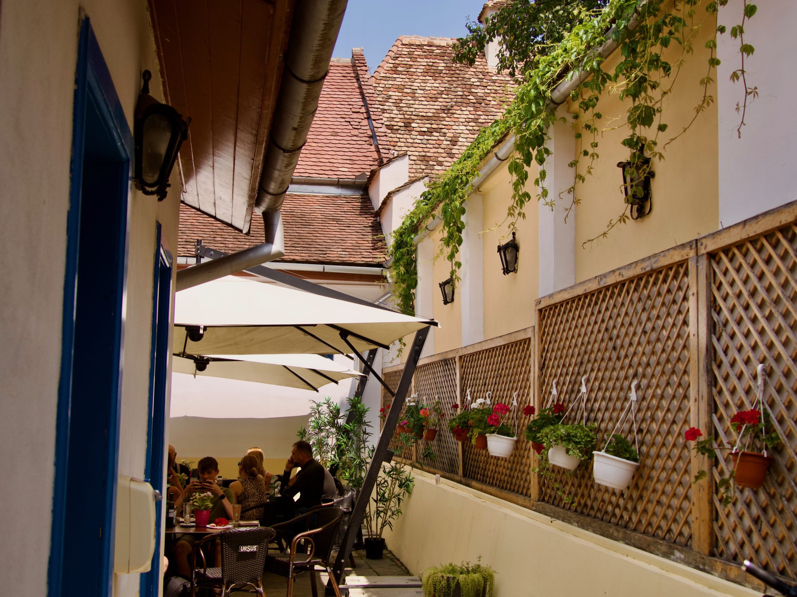 restaurant Medieval Unglerus in Biertan