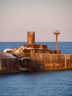 scheepswrak voor de kust van Roemenië