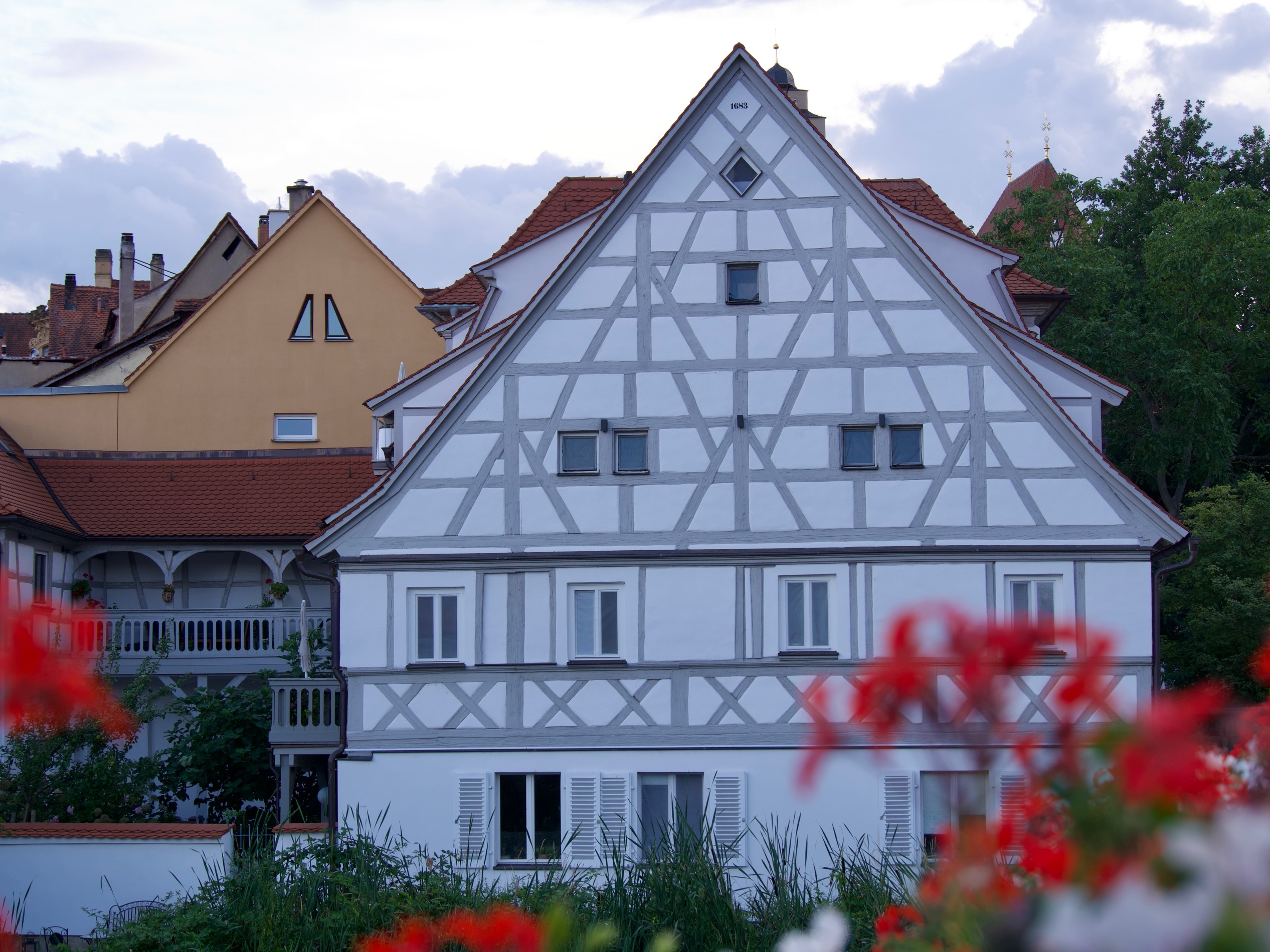 Vakwerkhuis in Bamberg