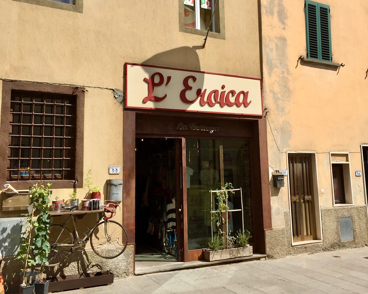 Dorpje Gaiole L'Eroica in Chianti