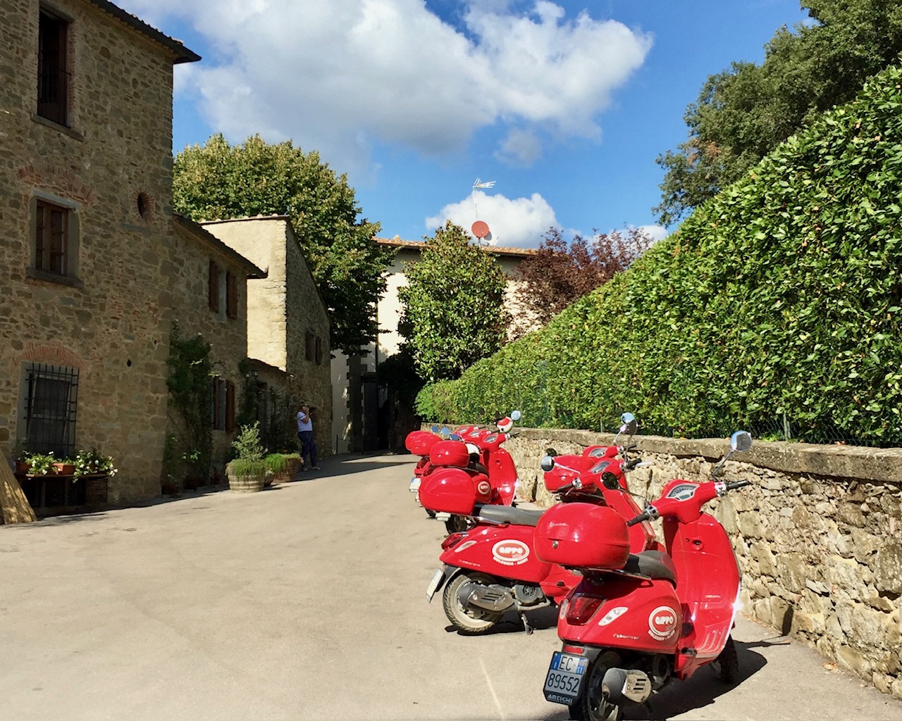 Scooters in Toscane