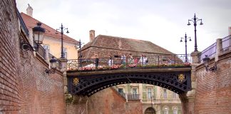 De brug der leugens in Sibiu