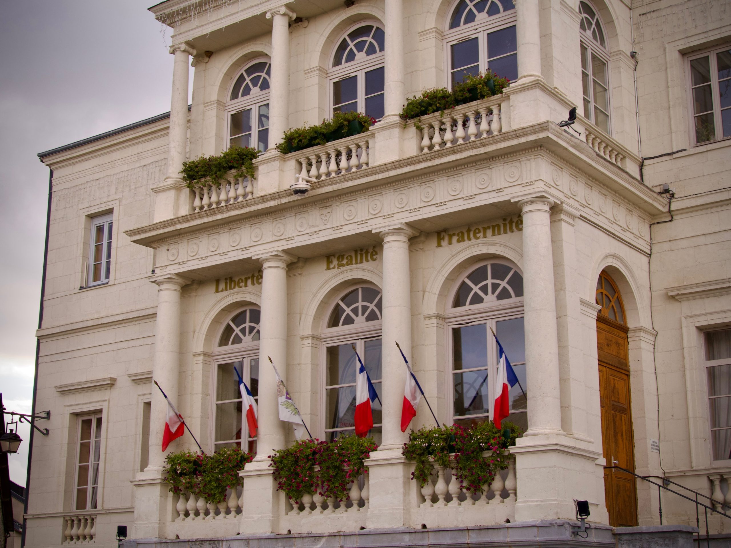 het gemeentehuis in Rocroi