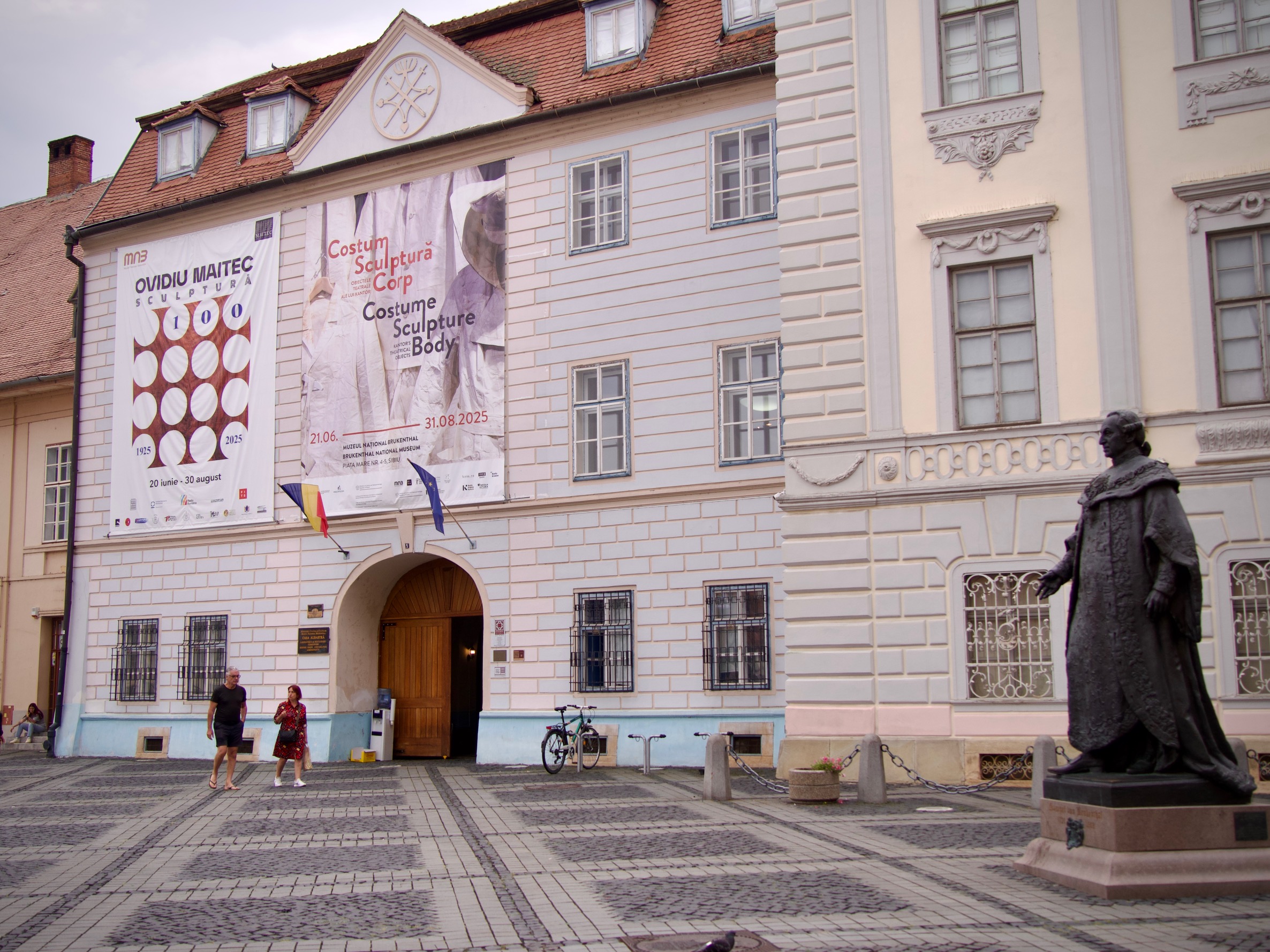Het nationaal museum in Sibiu