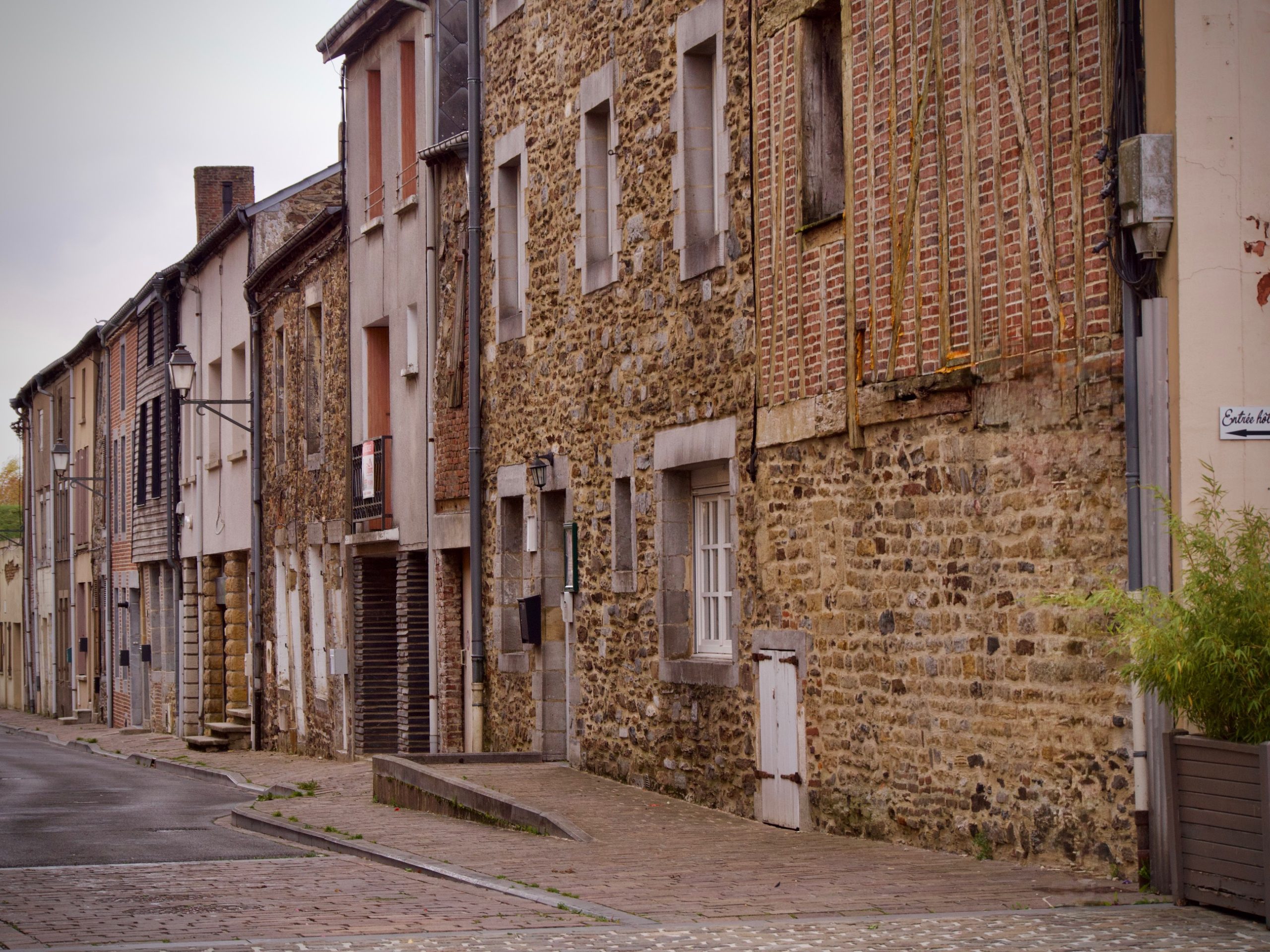 Een straatje in Rocroi
