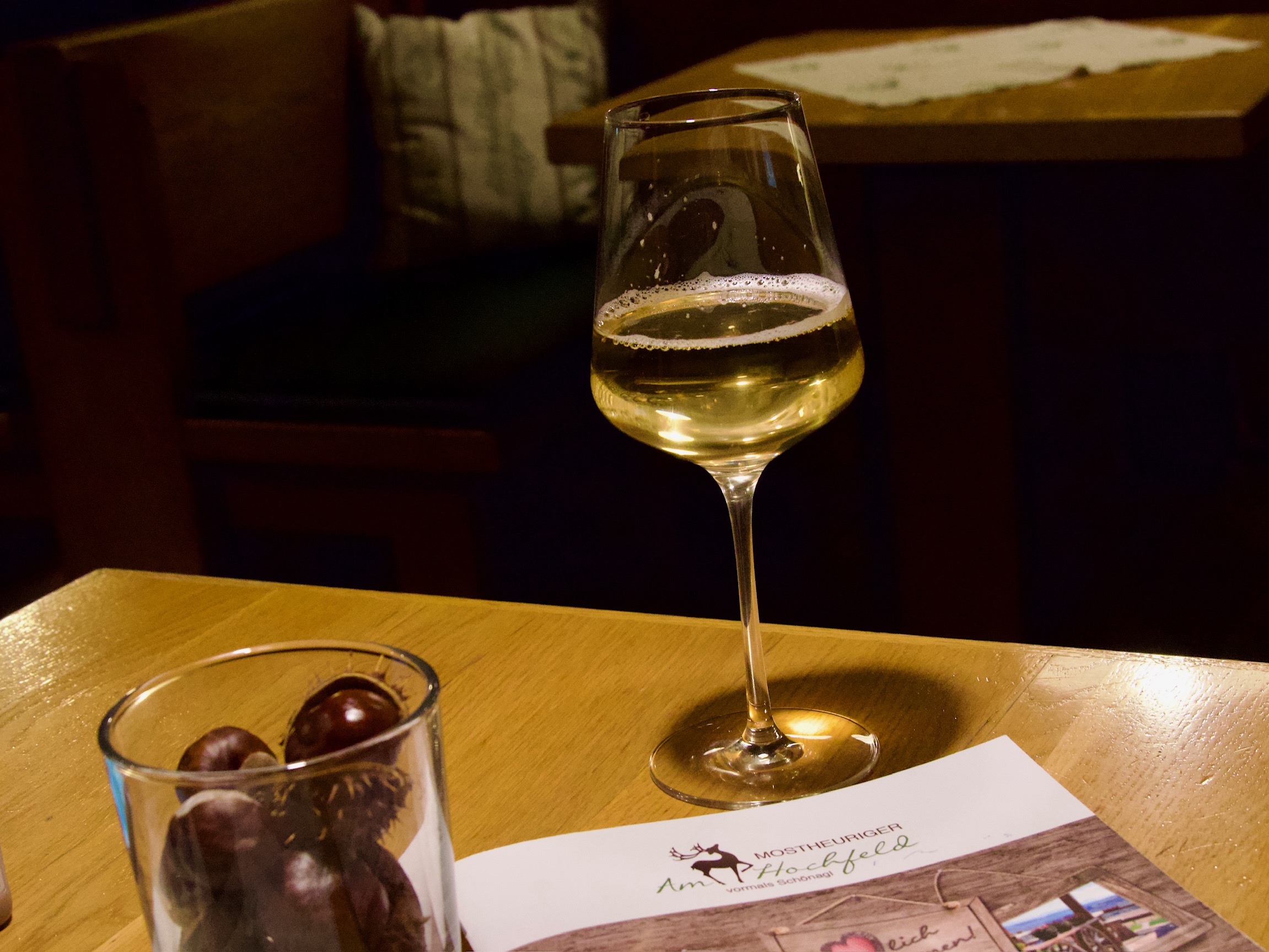 ciderproeverij in Mostheuriger am Hochfeld in Bad Schallerbach