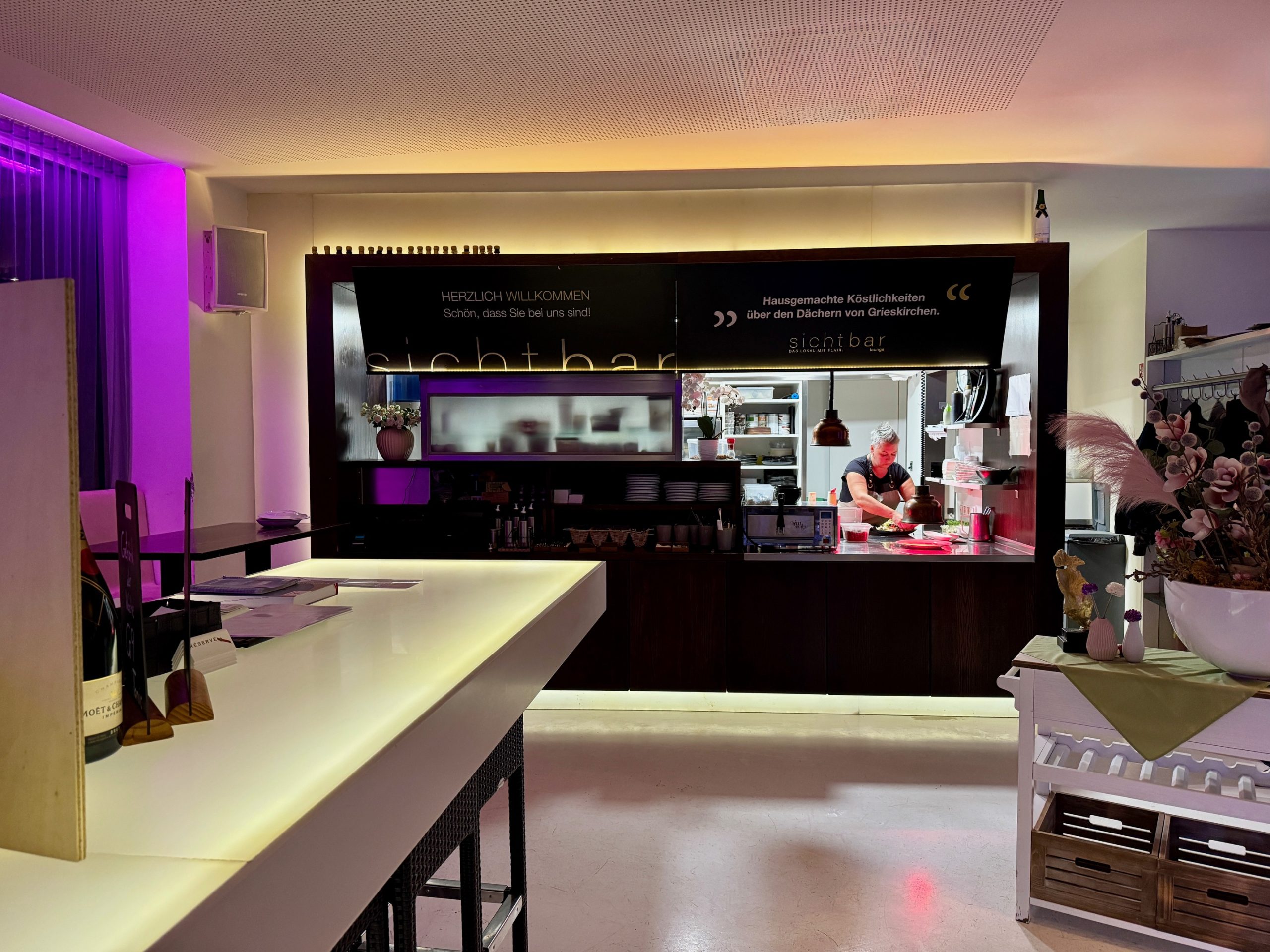 De keuken van Sichtbar in Grieskirchen