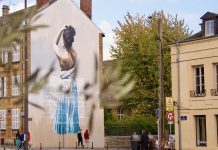 Charleville-Mézières street art tour Ophelie