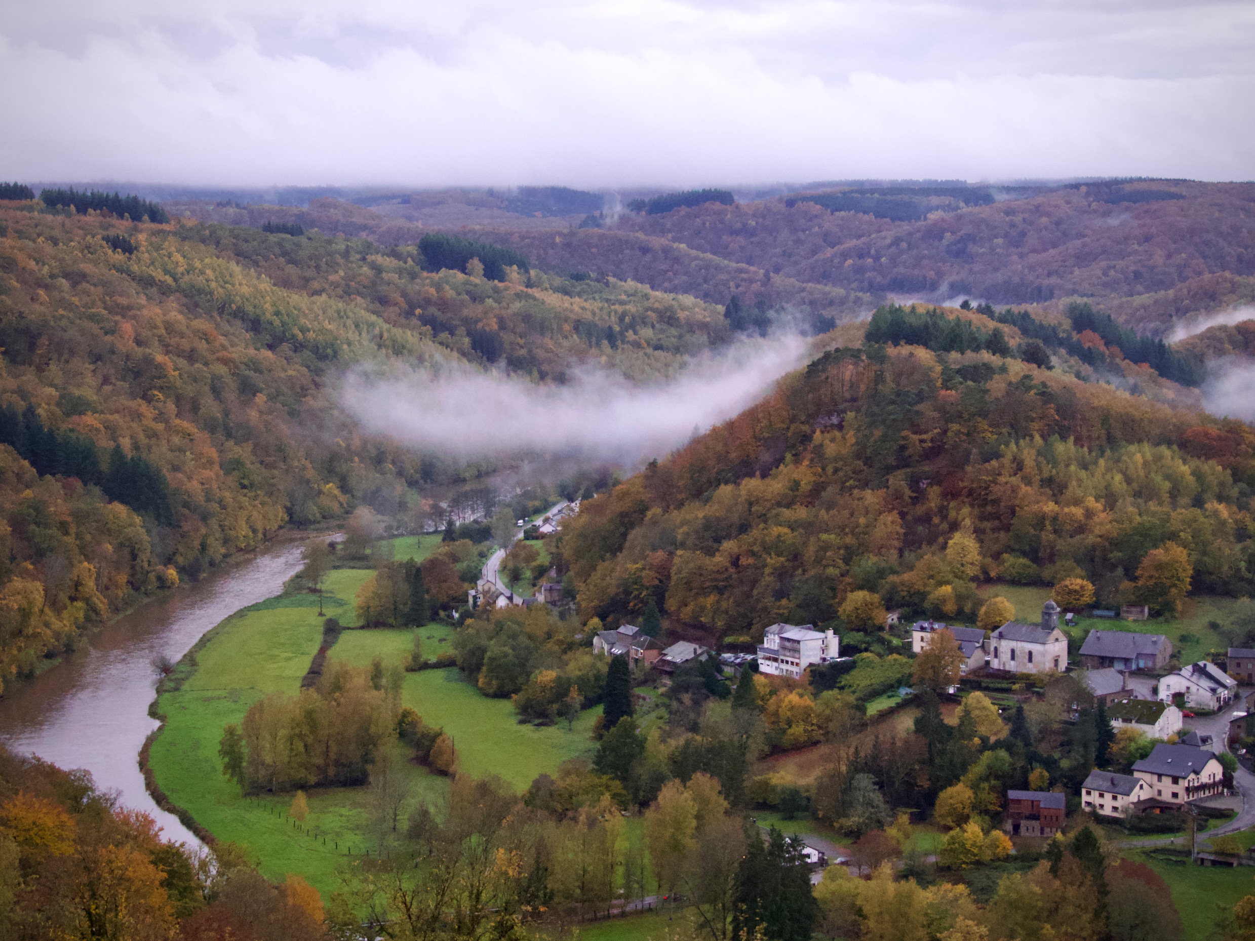 Panorama de Frahan uitzichtpunt