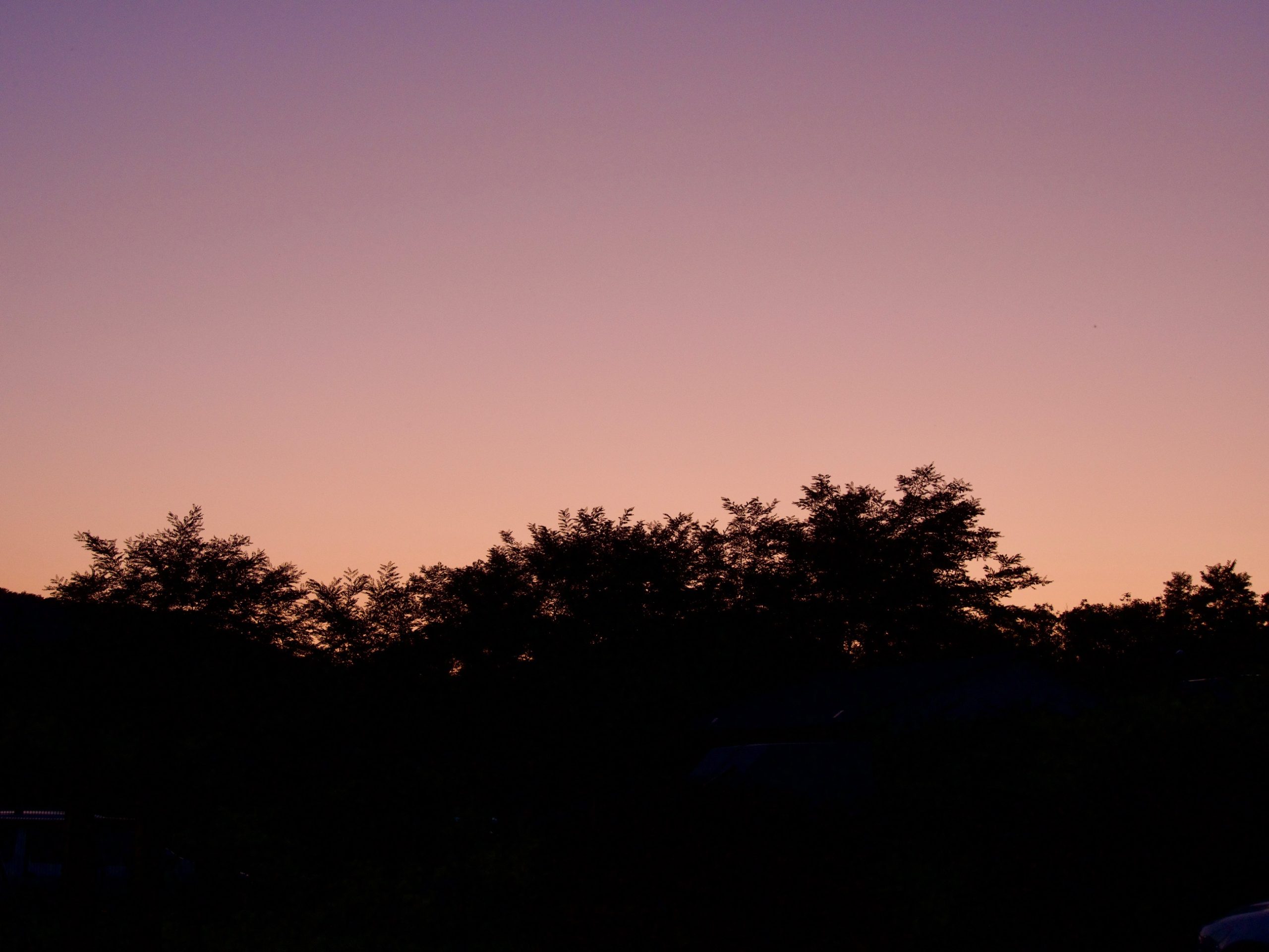 Zonsondergang in Praid